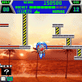 シティコネクション・ロケットの当時のゲーム画面2