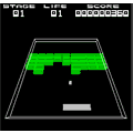 3Dブロック崩し＋の当時のゲーム画面