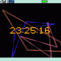 ラインアート時計αの当時のゲーム画面2