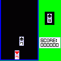 トランプの当時のゲーム画面