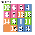 KOI 16Puzzleの当時のゲーム画面2