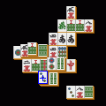 麻雀山（ＱＶＧＡ）の当時のゲーム画面