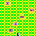 ぺん太を守れ！の当時のゲーム画面