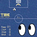 iTekEyesサッカーの当時のゲーム画面