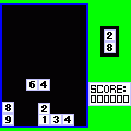 ナインの当時のゲーム画面