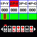 かぶっちゃダメの当時のゲーム画面