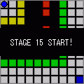 コロコロボールの当時のゲーム画面