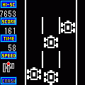 RETRO DRIVE(QVGA)の当時のゲーム画面