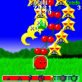 赤丸さくらんぼの当時のゲーム画面
