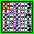 クルクルの当時のゲーム画面