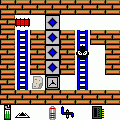 ROCK DUNGEONの当時のゲーム画面
