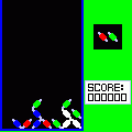 ナナメの当時のゲーム画面