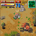 陸海空ジオラマ大爆破 陸戦アプリの当時のゲーム画面