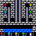 CRYSTAL DUNGION(QVGA)の当時のゲーム画面2