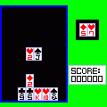 テンの当時のゲーム画面