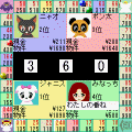 億万長者ごっこの当時のゲーム画面2