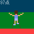 3D-GiriJumpの当時のゲーム画面