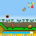 ハシルサルの当時のゲーム画面