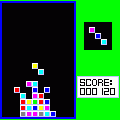 ダイ・トリの当時のゲーム画面
