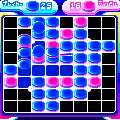 リバーシチャレンジの当時のゲーム画面