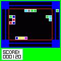 ブツゲー２の当時のゲーム画面