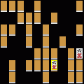 麻雀牌的神経衰弱(QVGA)の当時のゲーム画面