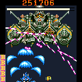 怒首領プチ（体験版）の当時のゲーム画面