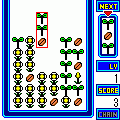 ふらわーどろっぷすの当時のゲーム画面