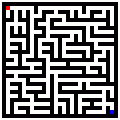 EASYMAZEの当時のゲーム画面