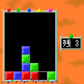 スライドキューブの当時のゲーム画面