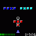 BLOCKSHOOT(QVGA)の当時のゲーム画面