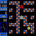 RETRO RIDER(QVGA)の当時のゲーム画面
