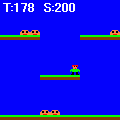 モグラフミフミの当時のゲーム画面