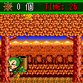 イガ栗爆弾を回収せよ！の当時のゲーム画面2