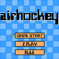 airhockey(504版)の当時のゲーム画面