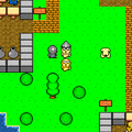 ツキモチインダンジョンの当時のゲーム画面