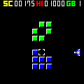 BLOCKSQUARESの当時のゲーム画面3
