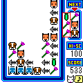 ネコてき遊戯の当時のゲーム画面2
