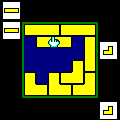 PolyShapes EASY3の当時のゲーム画面