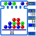 いろだまの当時のゲーム画面