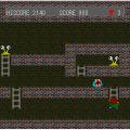 落とし穴Ｒの当時のゲーム画面