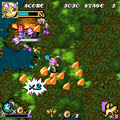 虫姫さま外伝の当時のゲーム画面