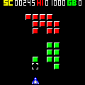 BLOCKSQUARES2の当時のゲーム画面