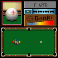ポケットビリヤードの当時のゲーム画面4