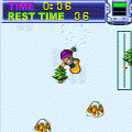 ポケットスノーボードの当時のゲーム画面