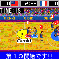 ポケットバスケットボールの当時のゲーム画面3