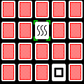 霊感的神経衰弱の当時のゲーム画面2