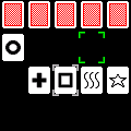 霊感的神経衰弱の当時のゲーム画面3