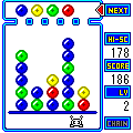 いろだま２の当時のゲーム画面