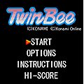 ツインビー完全版の当時のゲーム画面2
